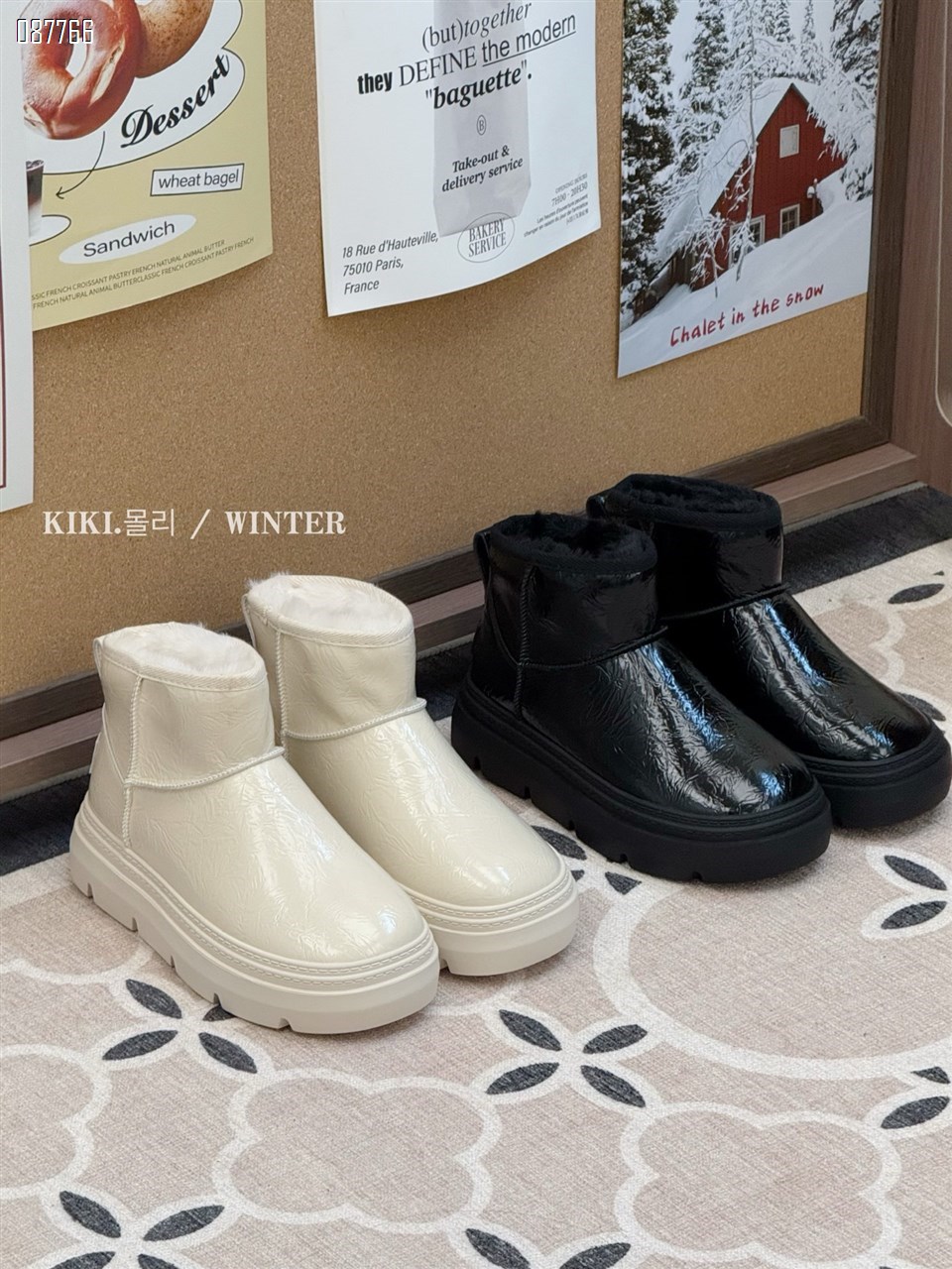 【单双可补货】新款真皮雪地靴短靴流浪诗人SA18029