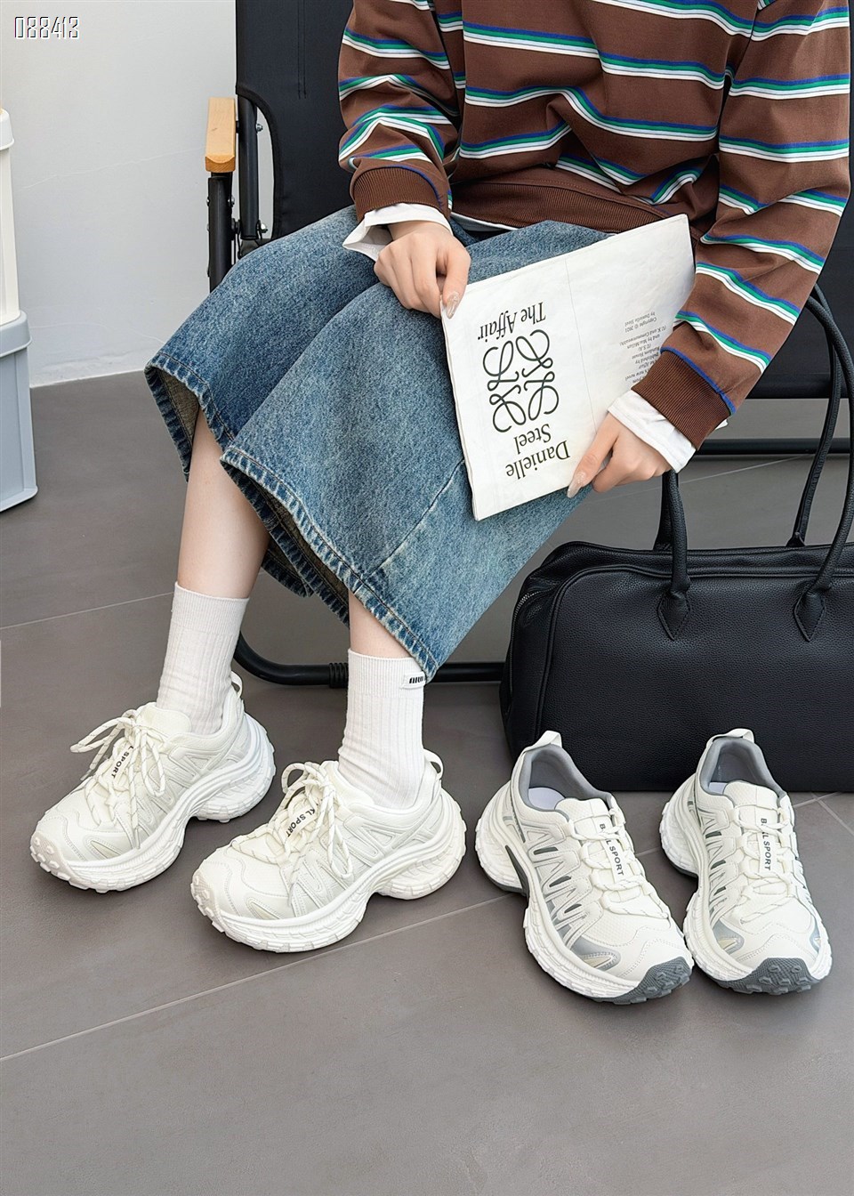 【单双可补货】新款厚底休闲鞋老爹女鞋SA2602