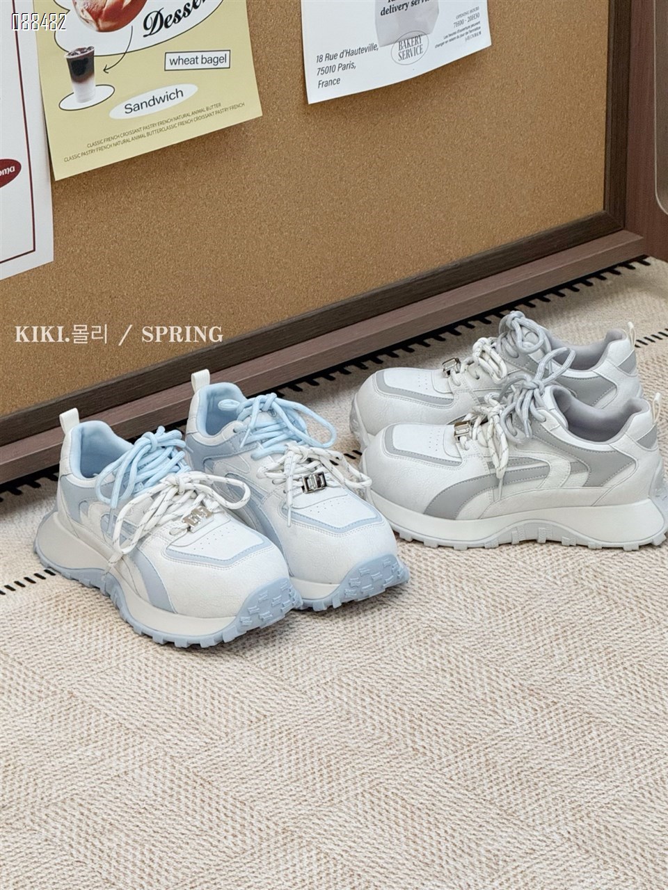 【单双可补货】新款厚底休闲鞋白日情书老爹鞋SA37013