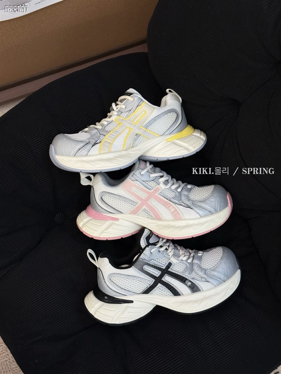 【单双可补货】新款厚底休闲鞋拼色老爹鞋SA2907