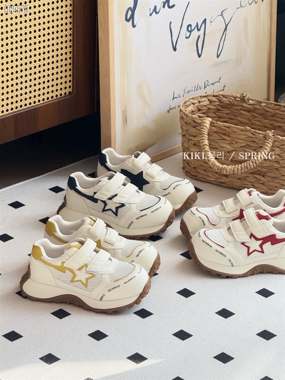 【单双可补货】新款复古美式星星阿甘鞋厚底休闲鞋SA37020