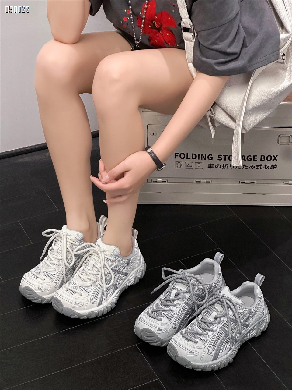 【单双可补货】新款半里单网休闲鞋老爹鞋SA26071