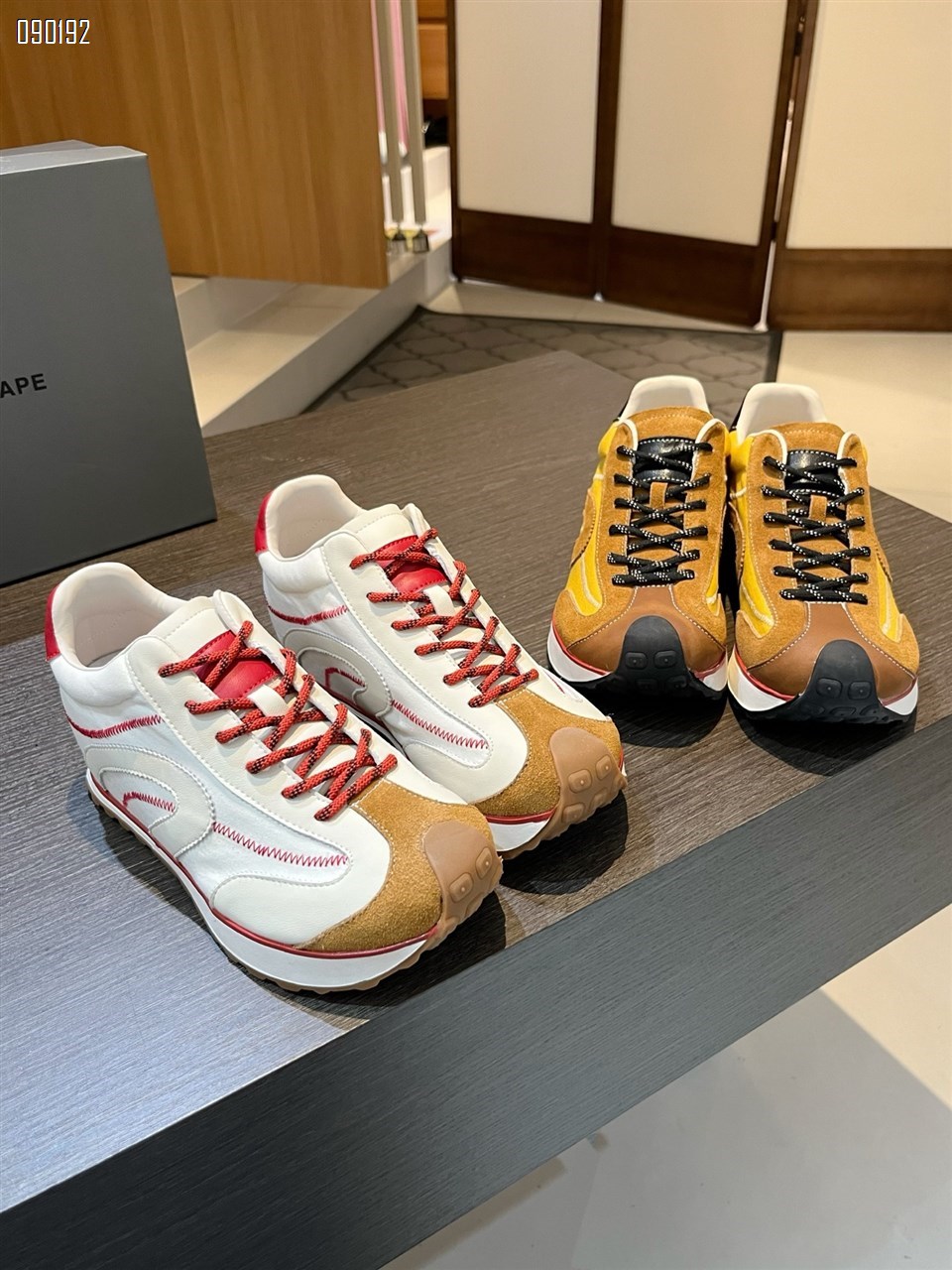 【单双可补货】新款复古拼色德训鞋女内增高休闲鞋SA678888