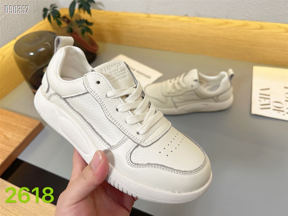 【单双可补货】新款头层牛皮休闲鞋小白鞋SA26181