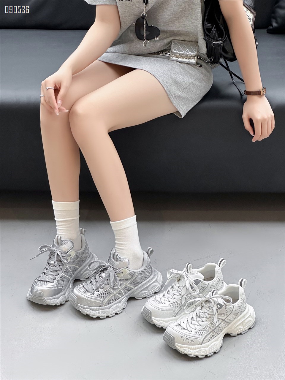 【单双可补货】新款厚底休闲鞋老爹鞋SA26077