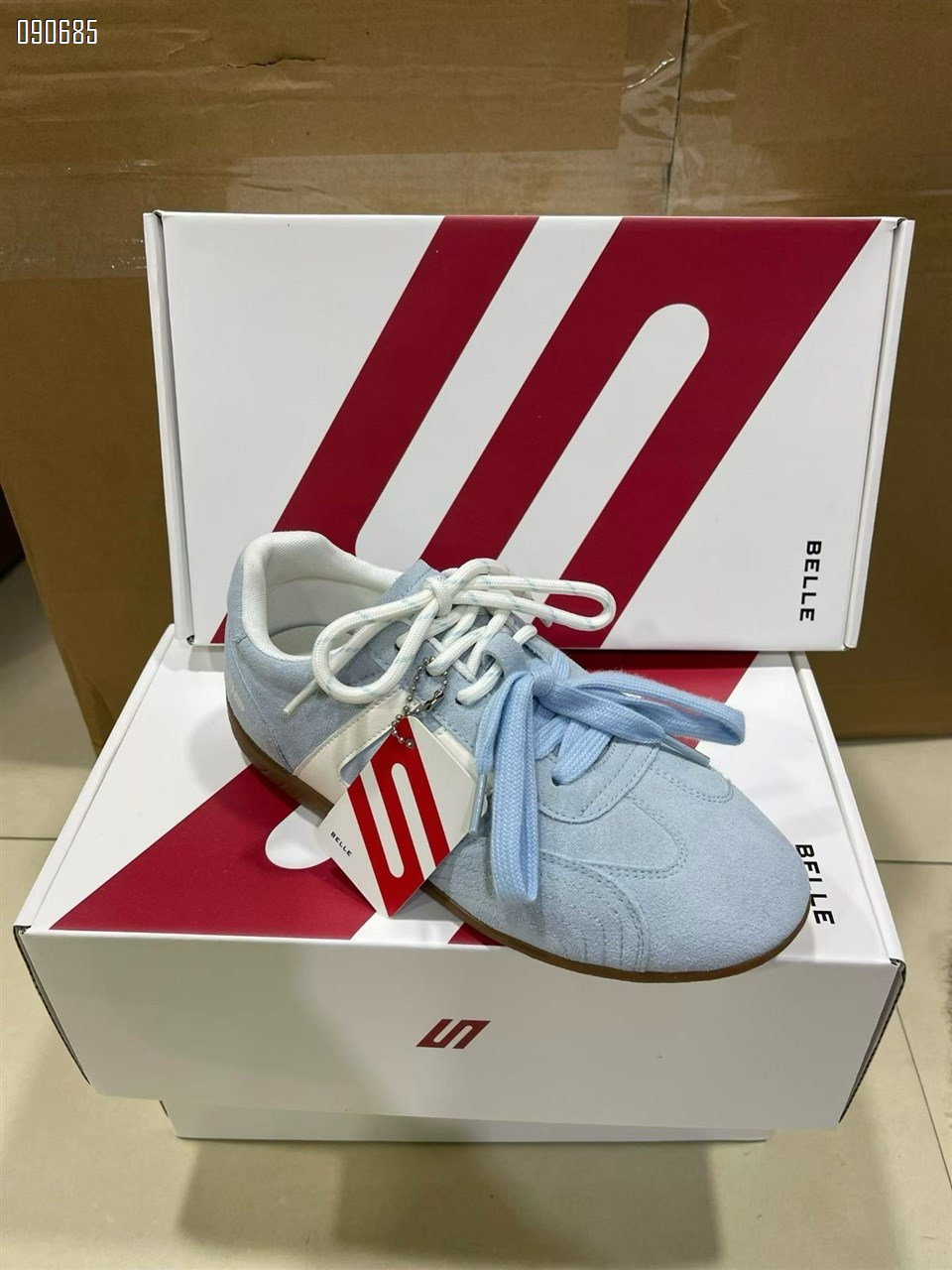 【单双可补货】新款百丽品牌跑道方程式张凌赫同款薄底赛车鞋SA111