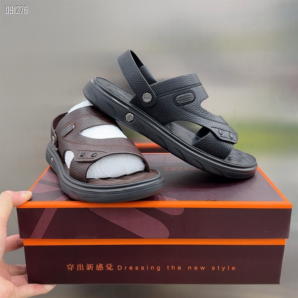 【单双可补货】新款舒适牛皮沙滩鞋SA605