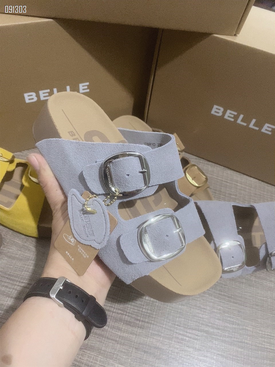【单双可补货】新款厚底沙滩一字拖鞋厚乳吐司鞋勃肯增高拖鞋凉鞋SA111