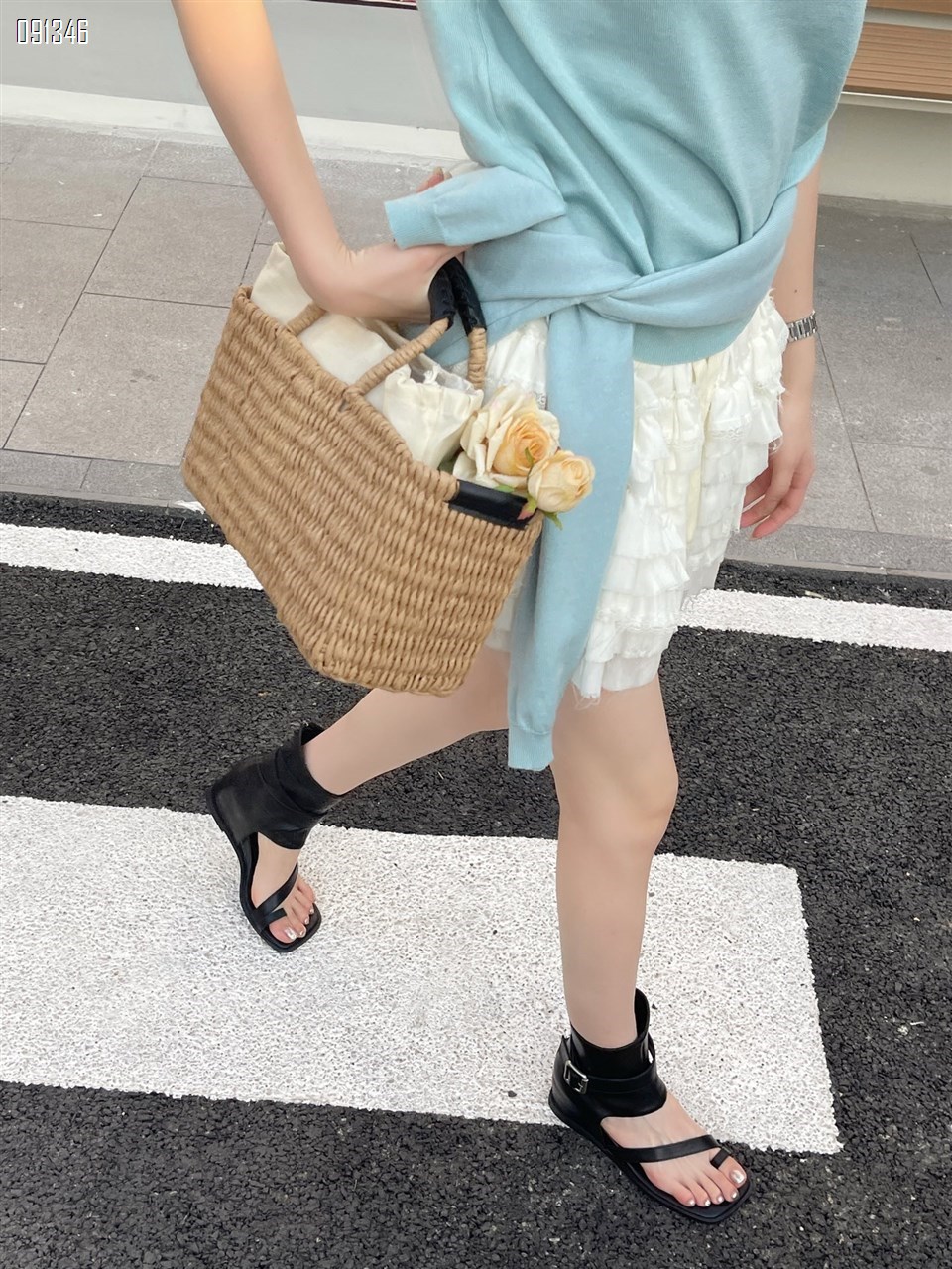 【单双可补货】新款内增高凉靴SA868-1
