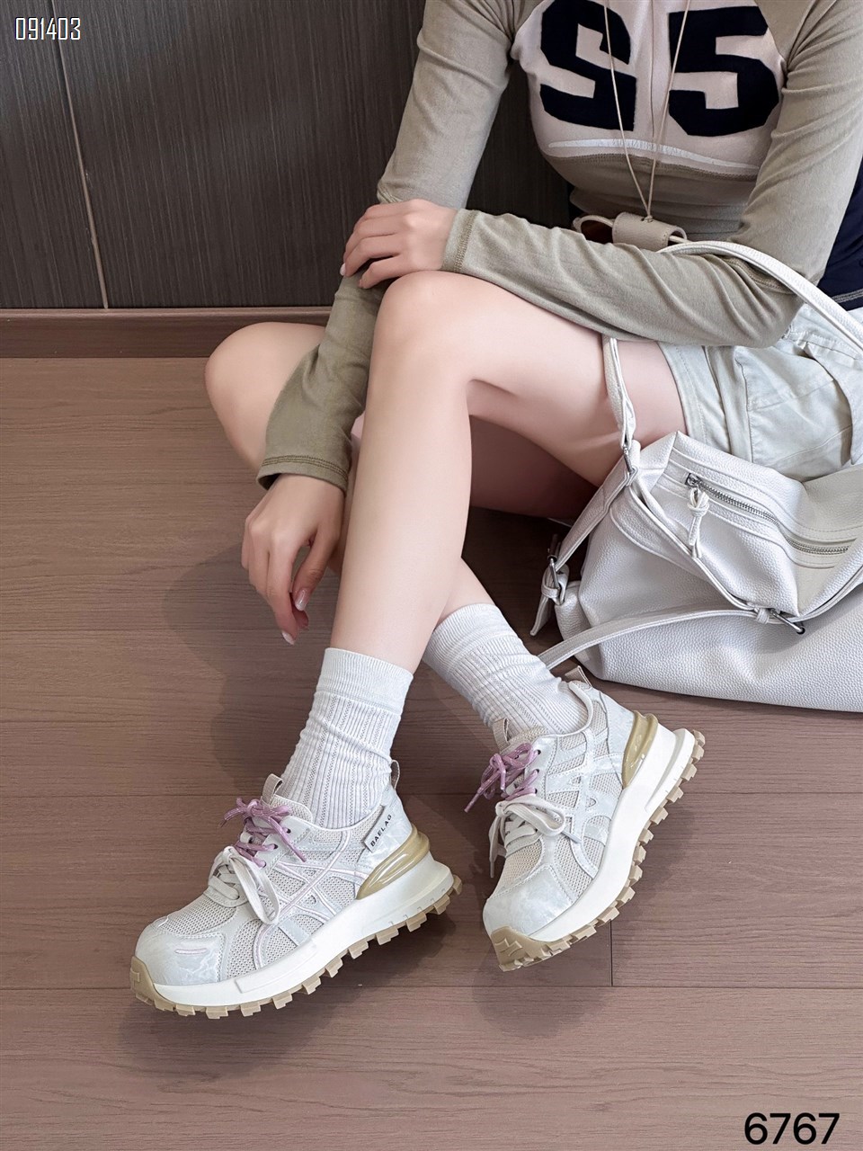 【单双可补货】新款厚底休闲鞋老爹鞋SA6767