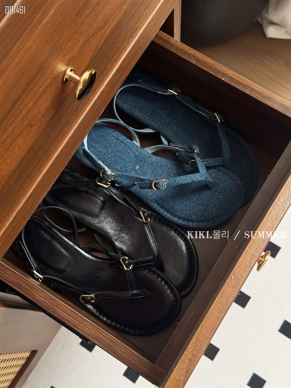 【单双可补货】新款简约夹脚款凉鞋SA12006