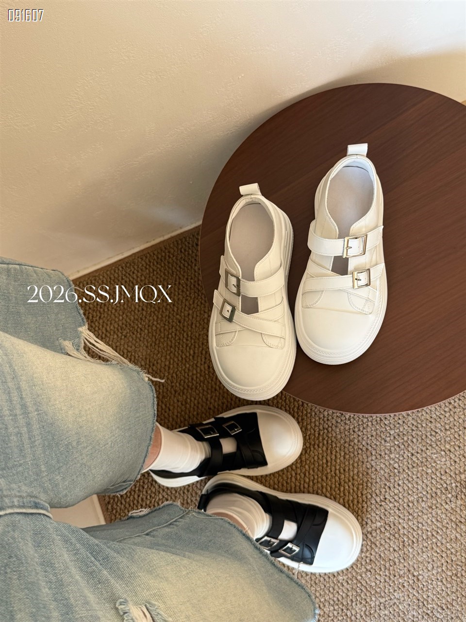 【单双可补货】新款欧洲站同款厚底板鞋超A版型SA291-9