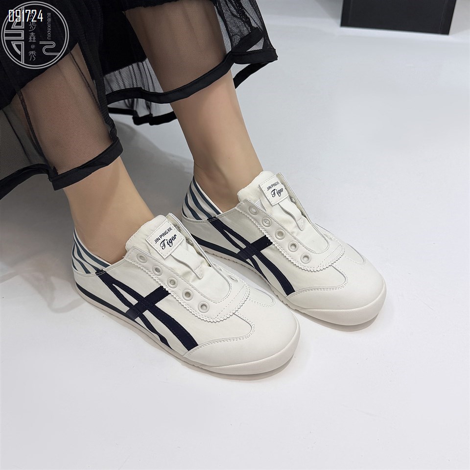 【单双可补货】新款牛皮加布内增高休闲鞋SA1602-67