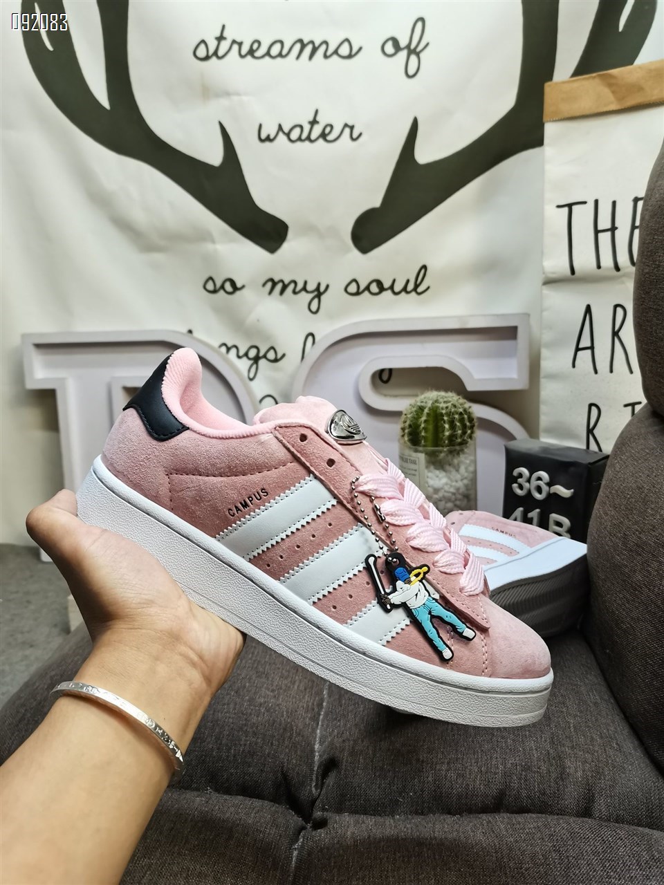 【单双可补货】新款阿迪达斯一代正品三叶草新款女鞋休闲透气运动板鞋SA111
