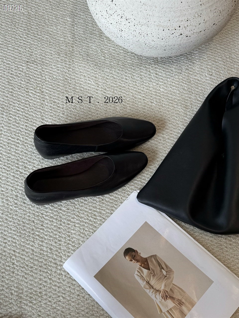 【单双可补货】新款头层牛皮浅口小单鞋SA5090