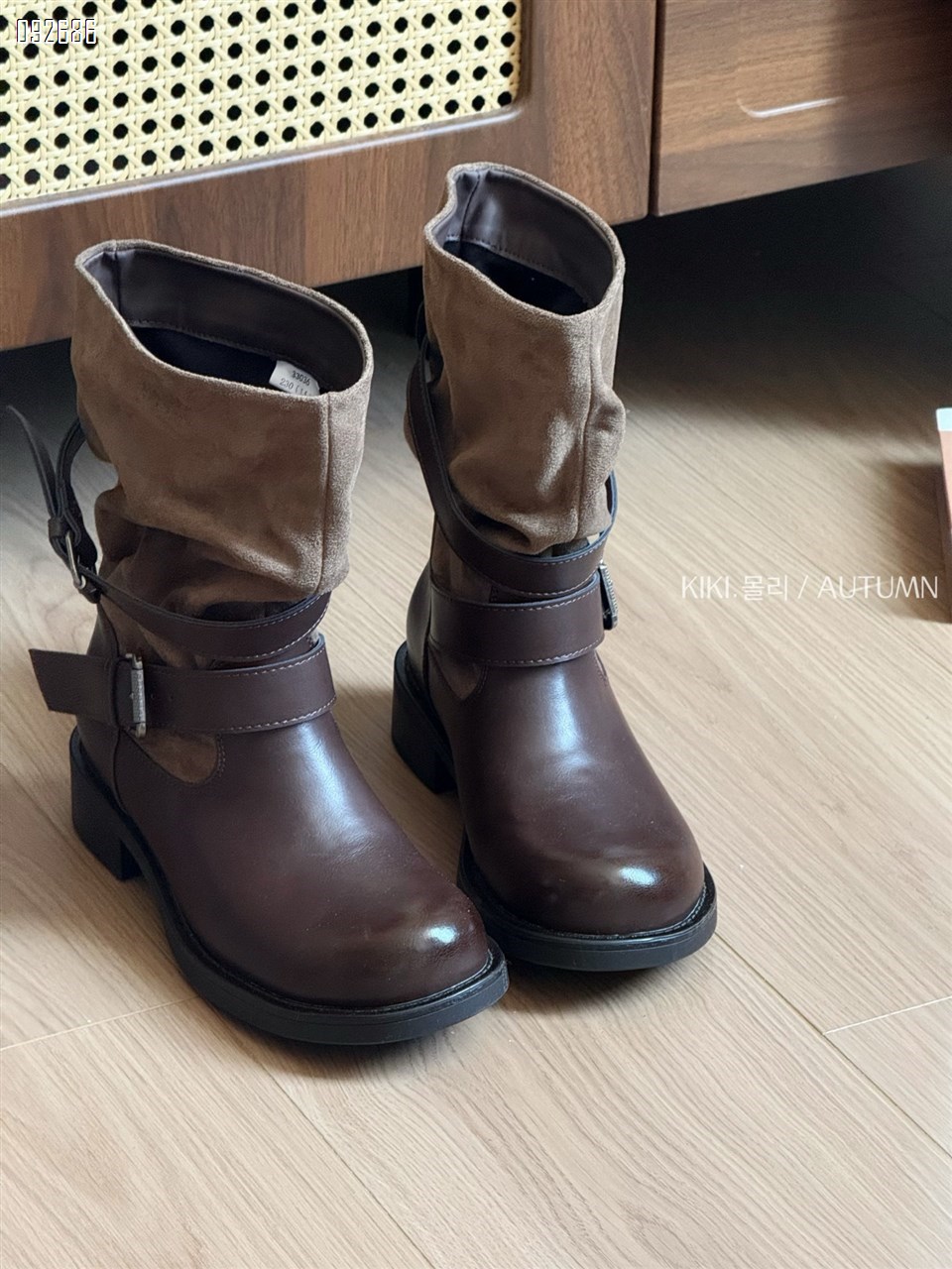 【单双可补货】新款旷野堆堆靴短靴马丁靴SA33036