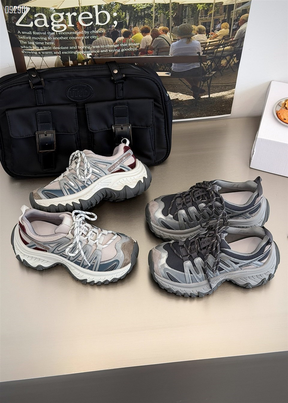 【单双可补货】新款厚底休闲鞋老爹女鞋SA8501-1