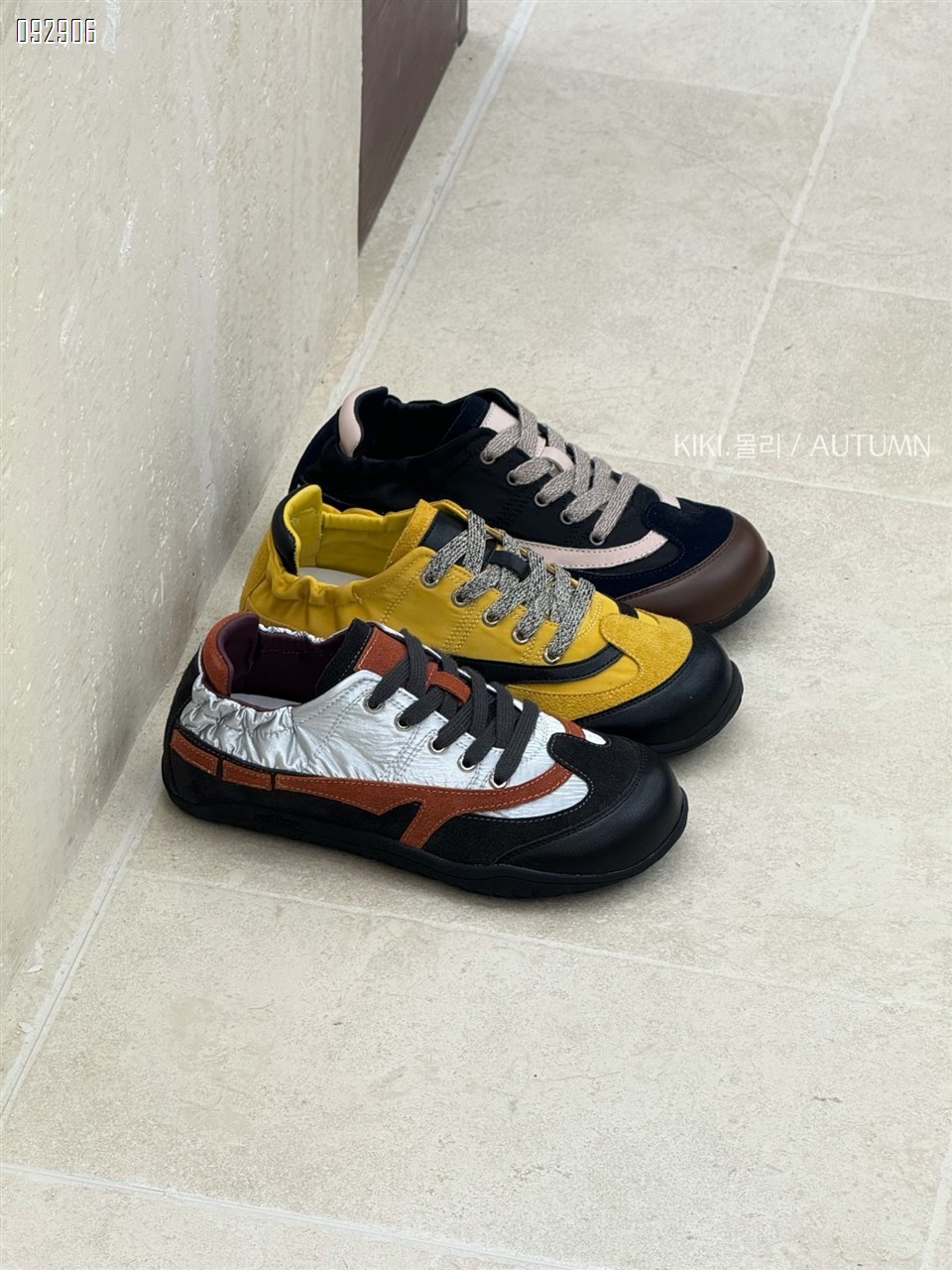 【单双可补货】新款磨砂皮加雨伞布休闲鞋SA9292