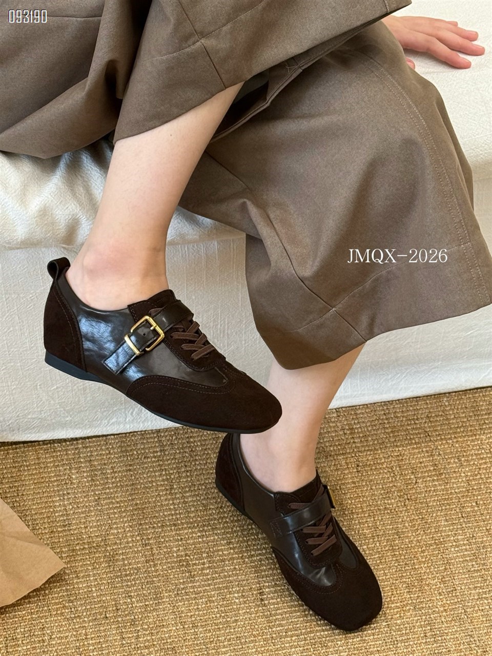 【单双可补货】新款磨砂皮休闲单鞋SA257-75