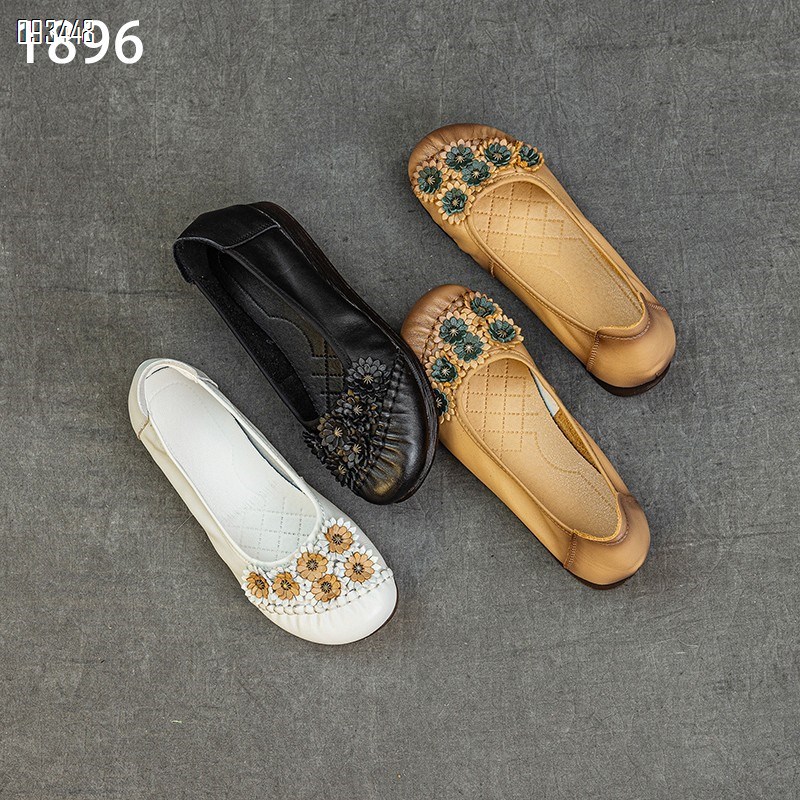 【单双可补货】新款头层牛皮浅口小单鞋SA1896