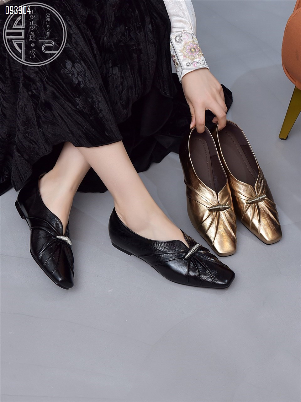 【单双可补货】新款头层牛皮单鞋SA56-60