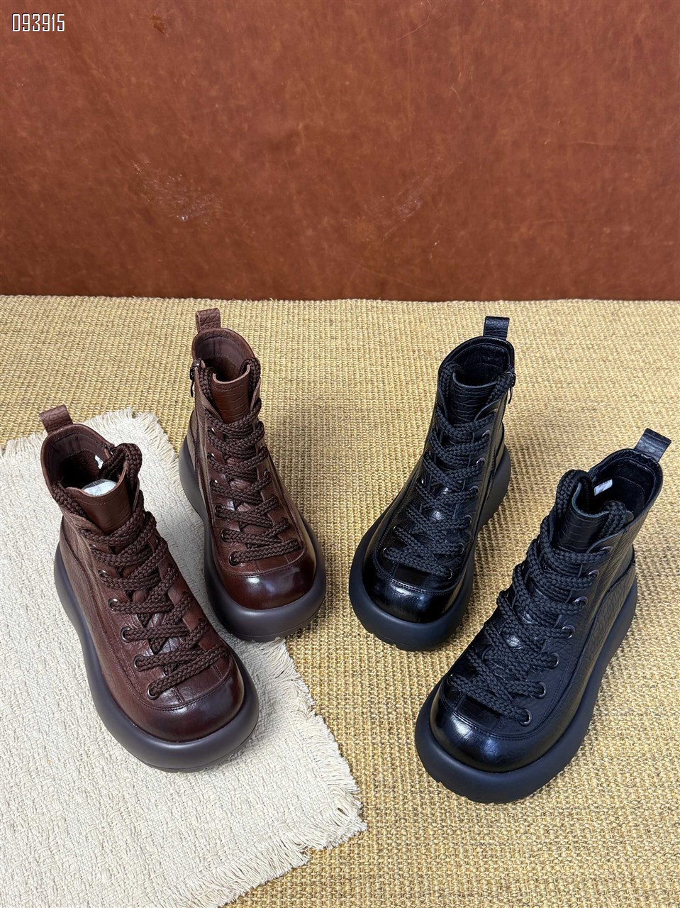 【单双可补货】新款头层牛皮短靴马丁靴SA89361
