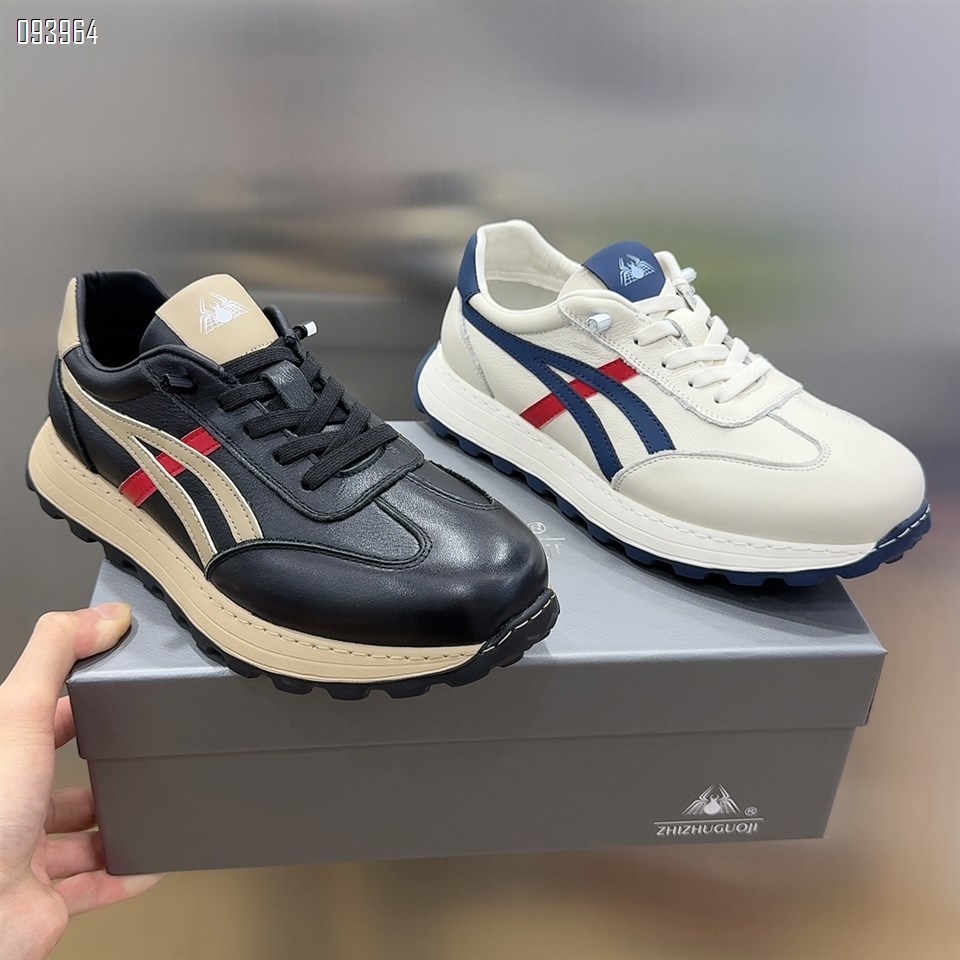 【单双可补货】新款高品质真皮舒适运动休闲板鞋阿甘鞋SA271