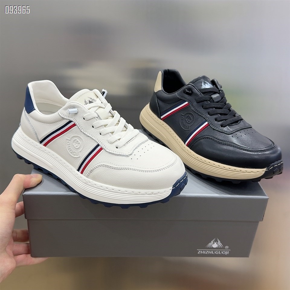 【单双可补货】新款高品质真皮舒适运动休闲板鞋阿甘鞋SA265