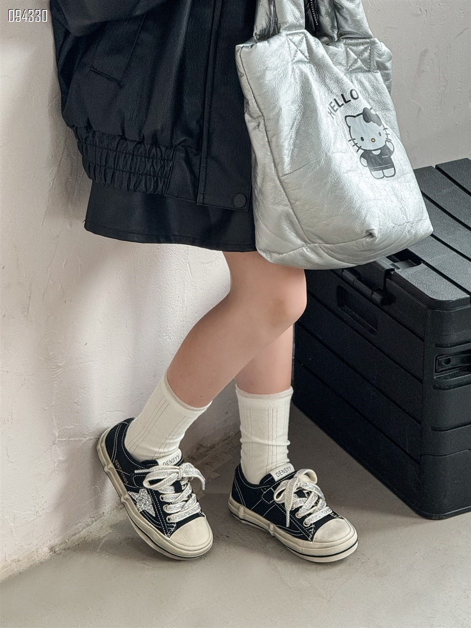 【单双可补货】新款闪钻鞋带星星脏脏鞋童鞋SA2629